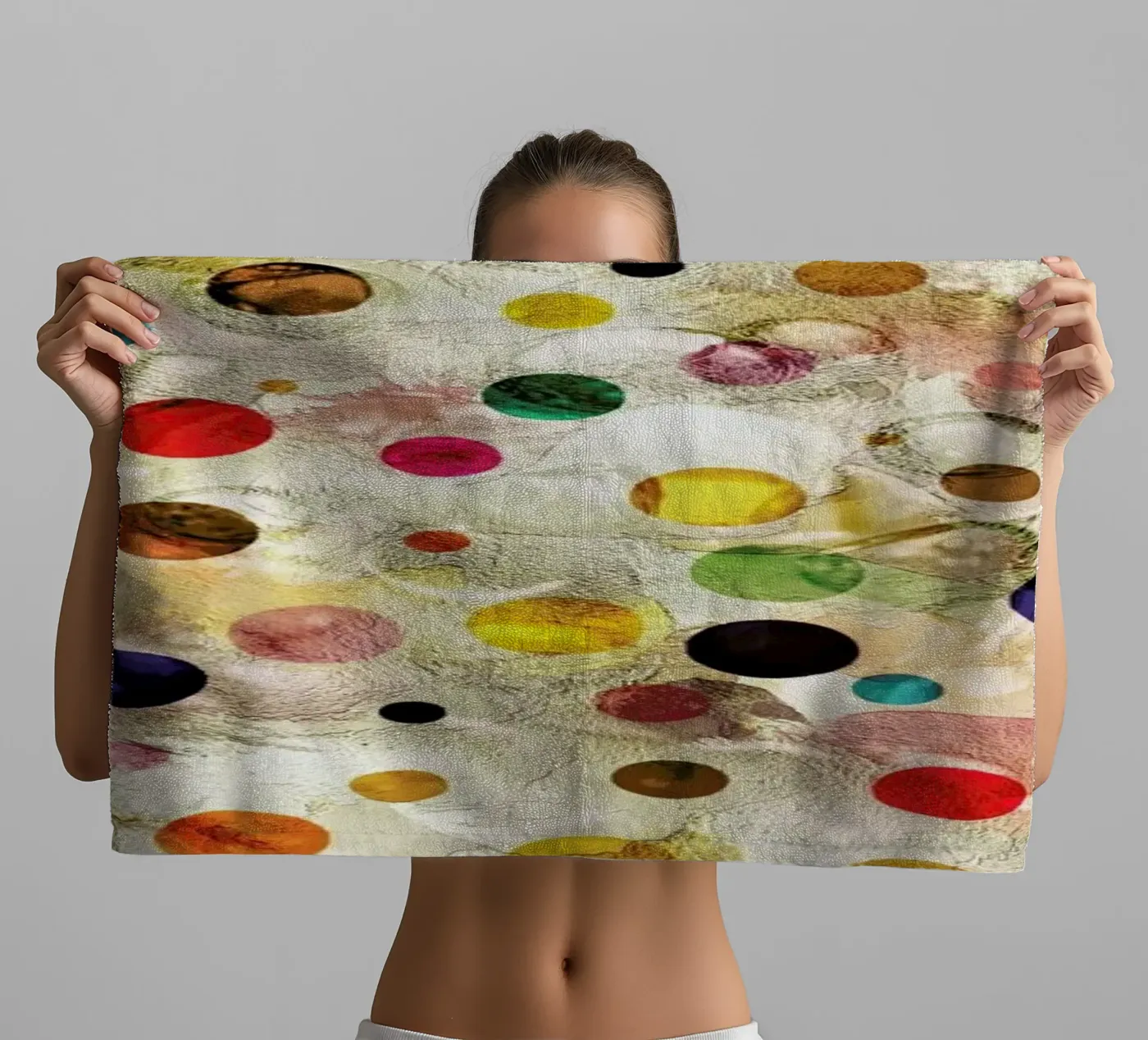 Bubbles N Candy towel by In Full Color