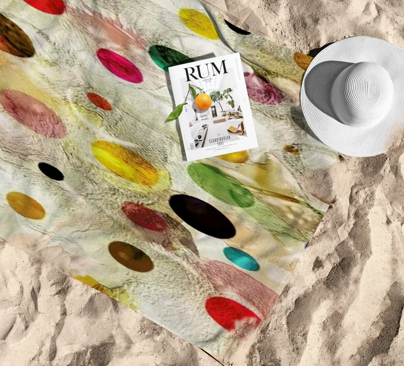 Bubbles N Candy strandhanddoek van In Full Color