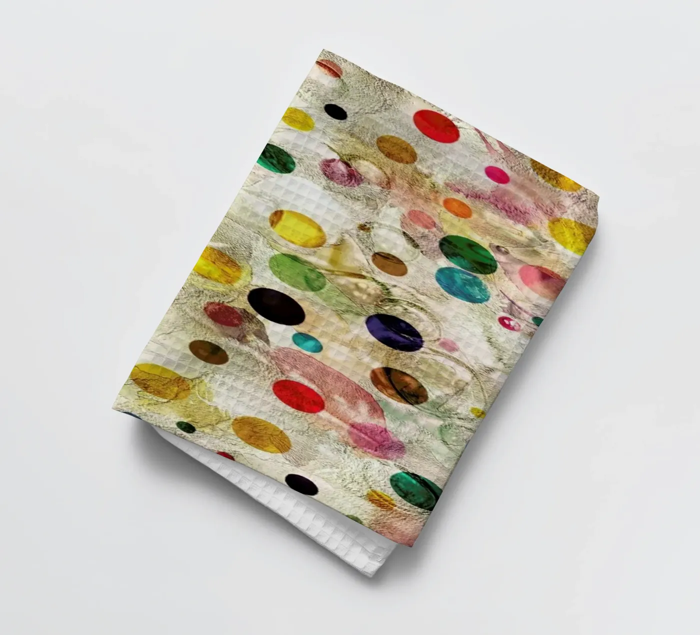 Bubbles N Candy tea towel by In Full Color