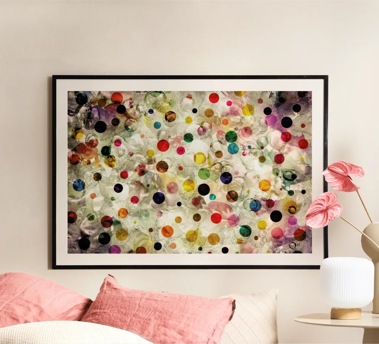 Bubbles N Candy poster by In Full Color