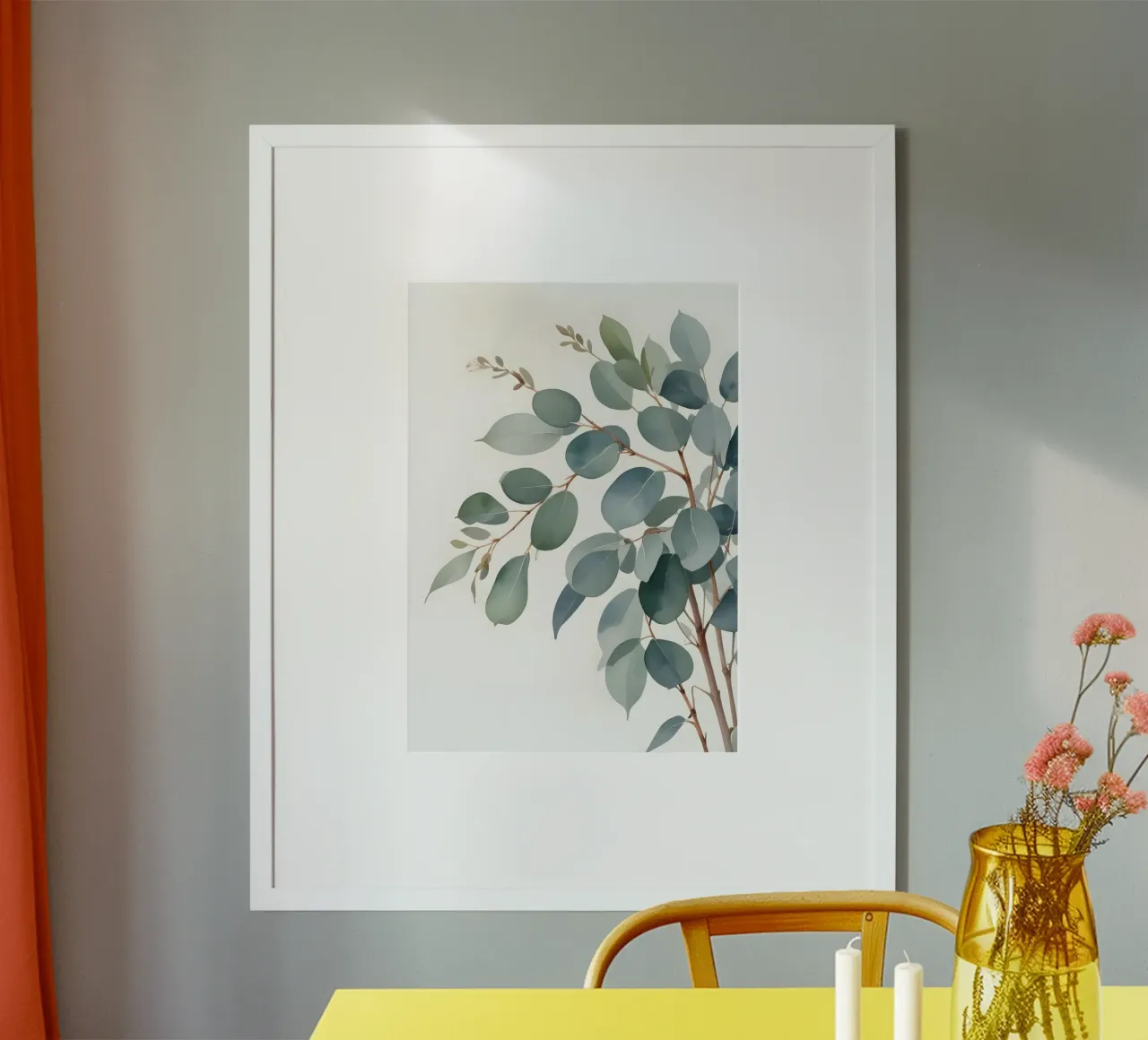 Eucalyptus Whisper – Minimal Botanical Art carta hahnemühle da Graceful Desine