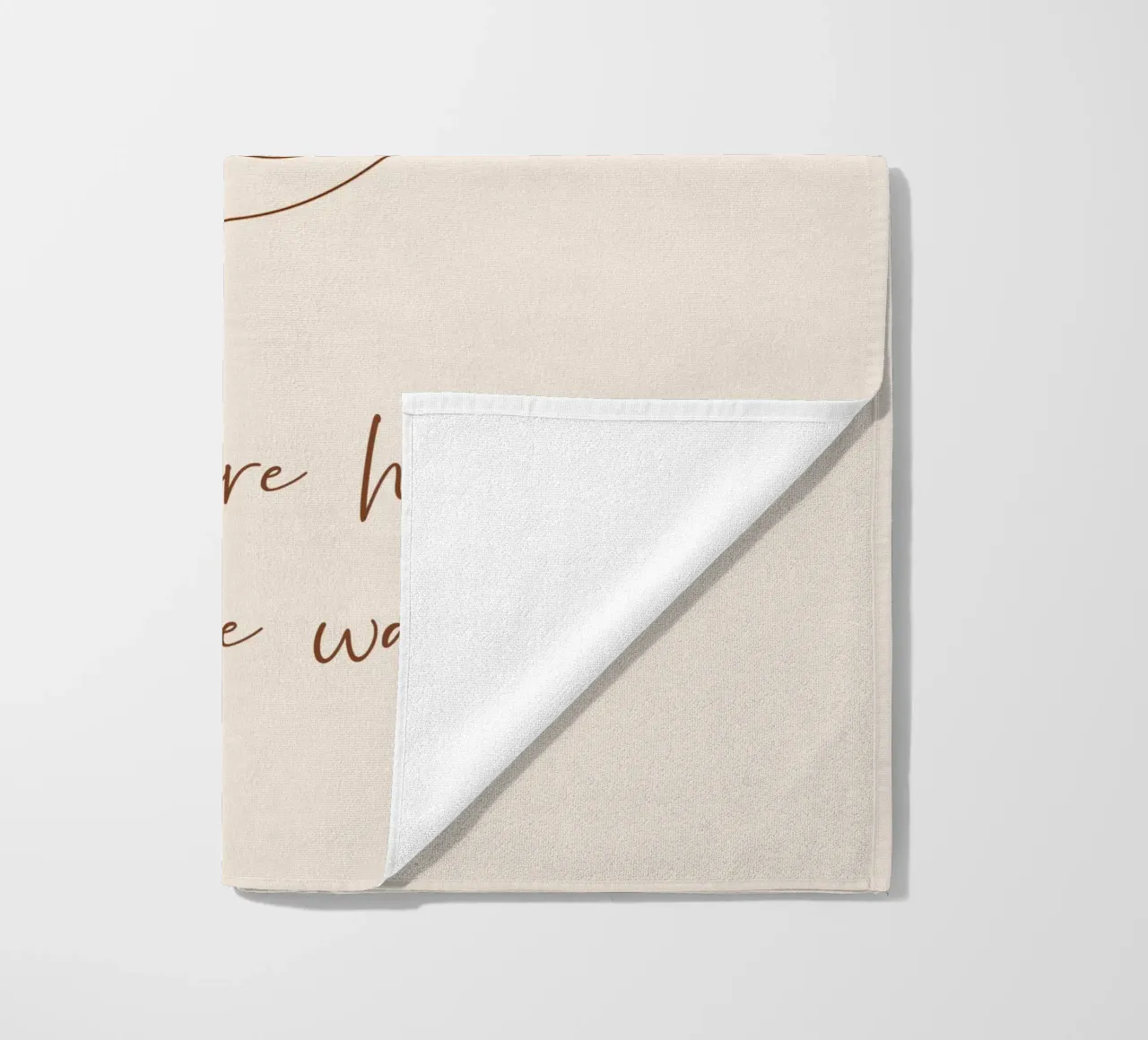 Wave, calm down - personalisierbar telo mare da Ohkimiko