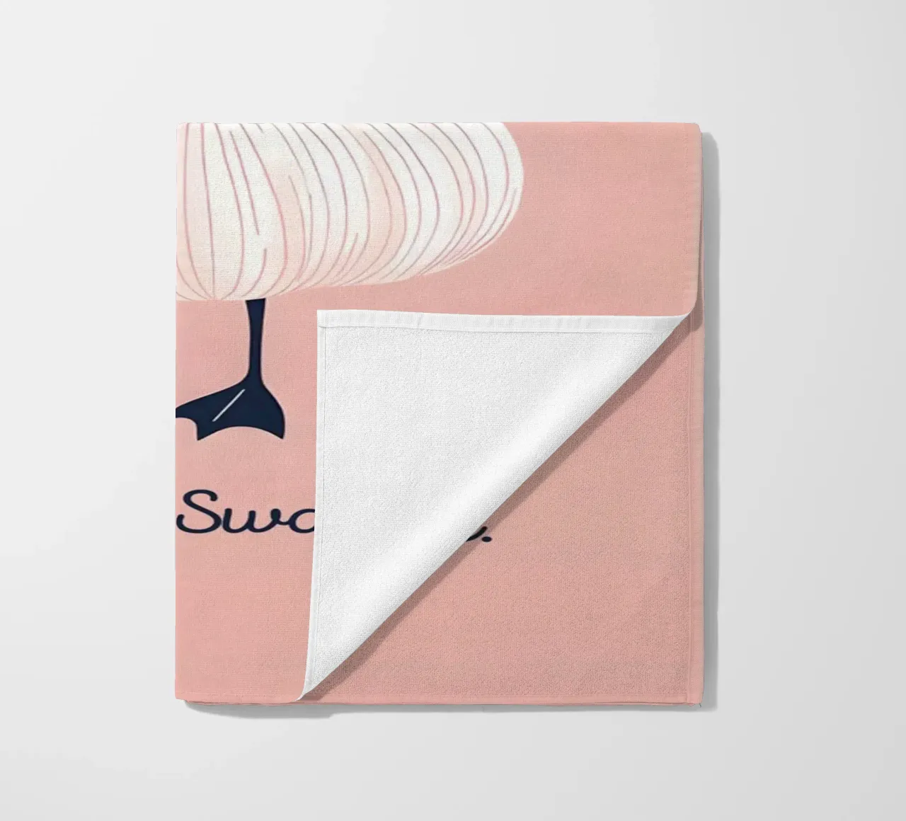 Swan Swarlic telo mare da Roseberry Design