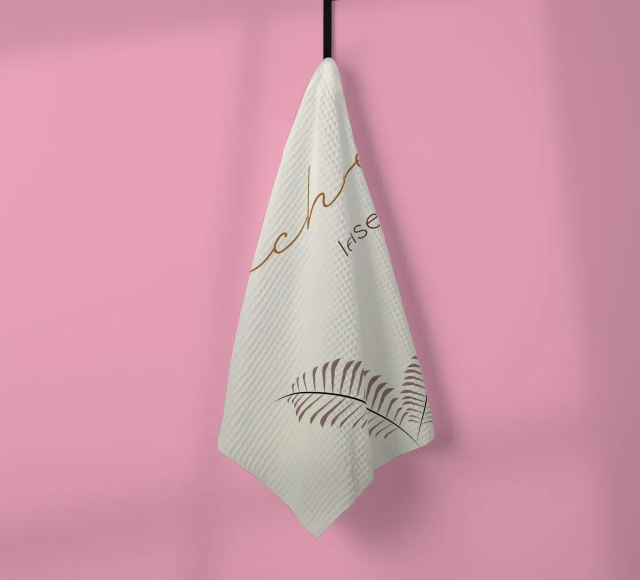 Ich wachse leise - Minimal Boho Line Art canovaccio da cucina da Spruch drauf!