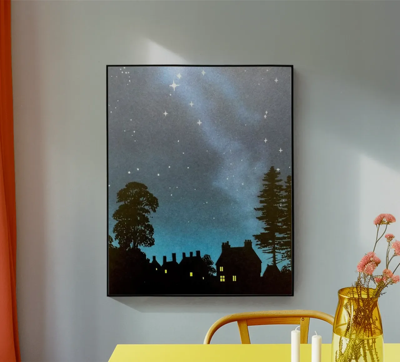 Lantern Glow acryl van Burk Smith