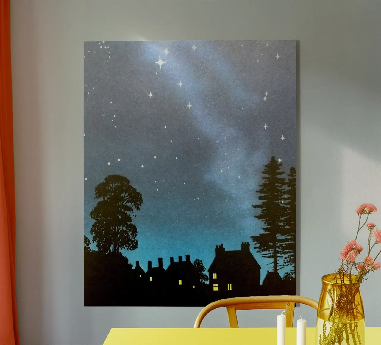 Lantern Glow acryl van Burk Smith