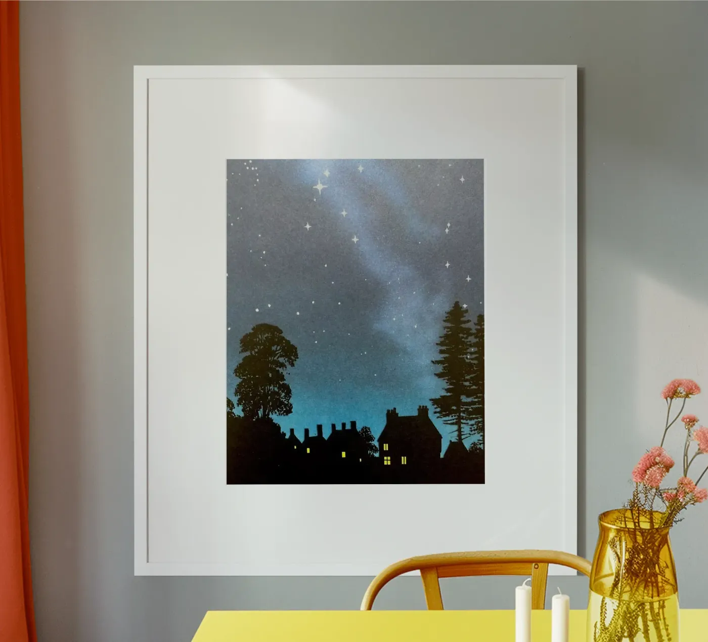 Lantern Glow poster da Burk Smith