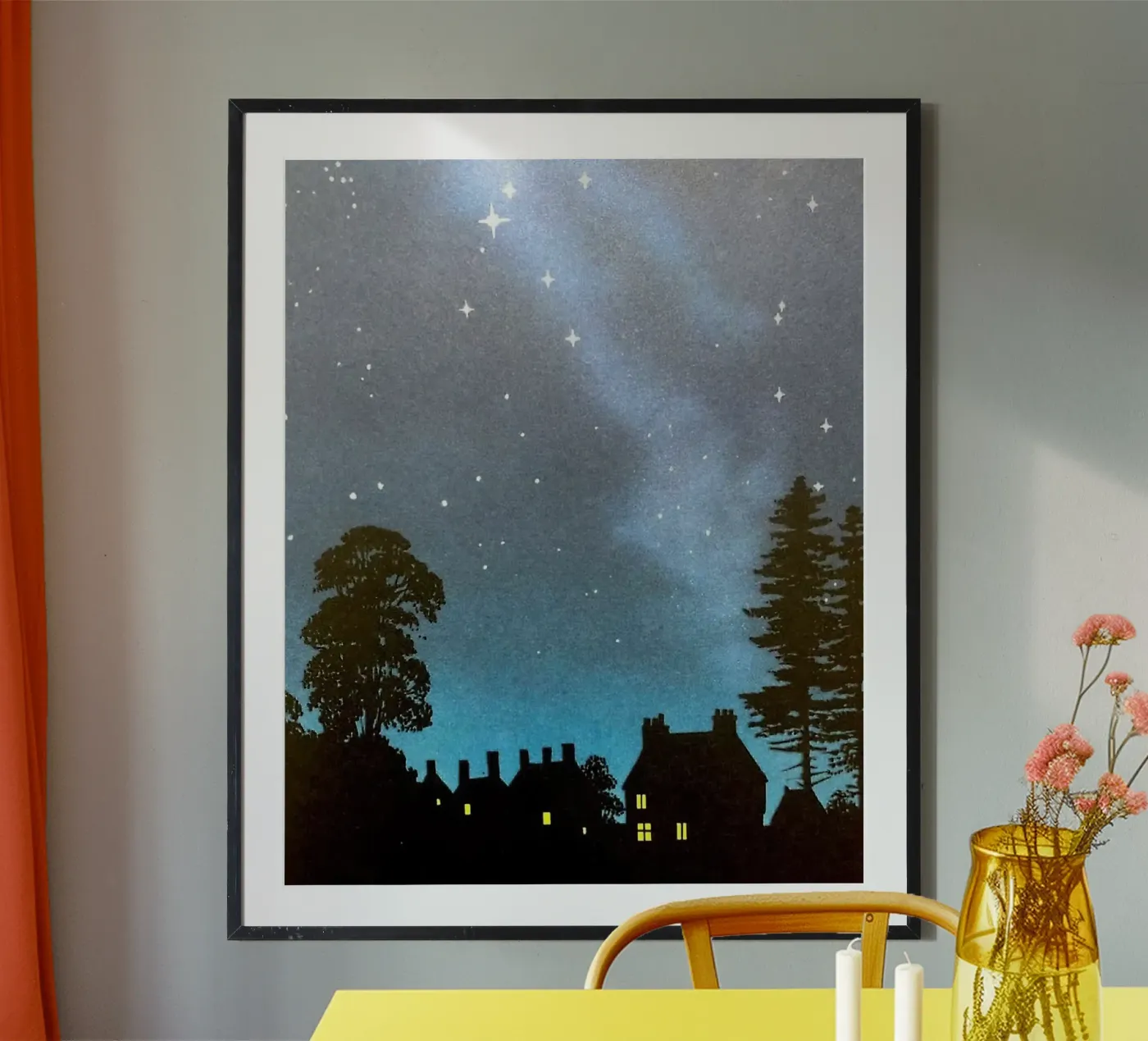 Lantern Glow poster da Burk Smith