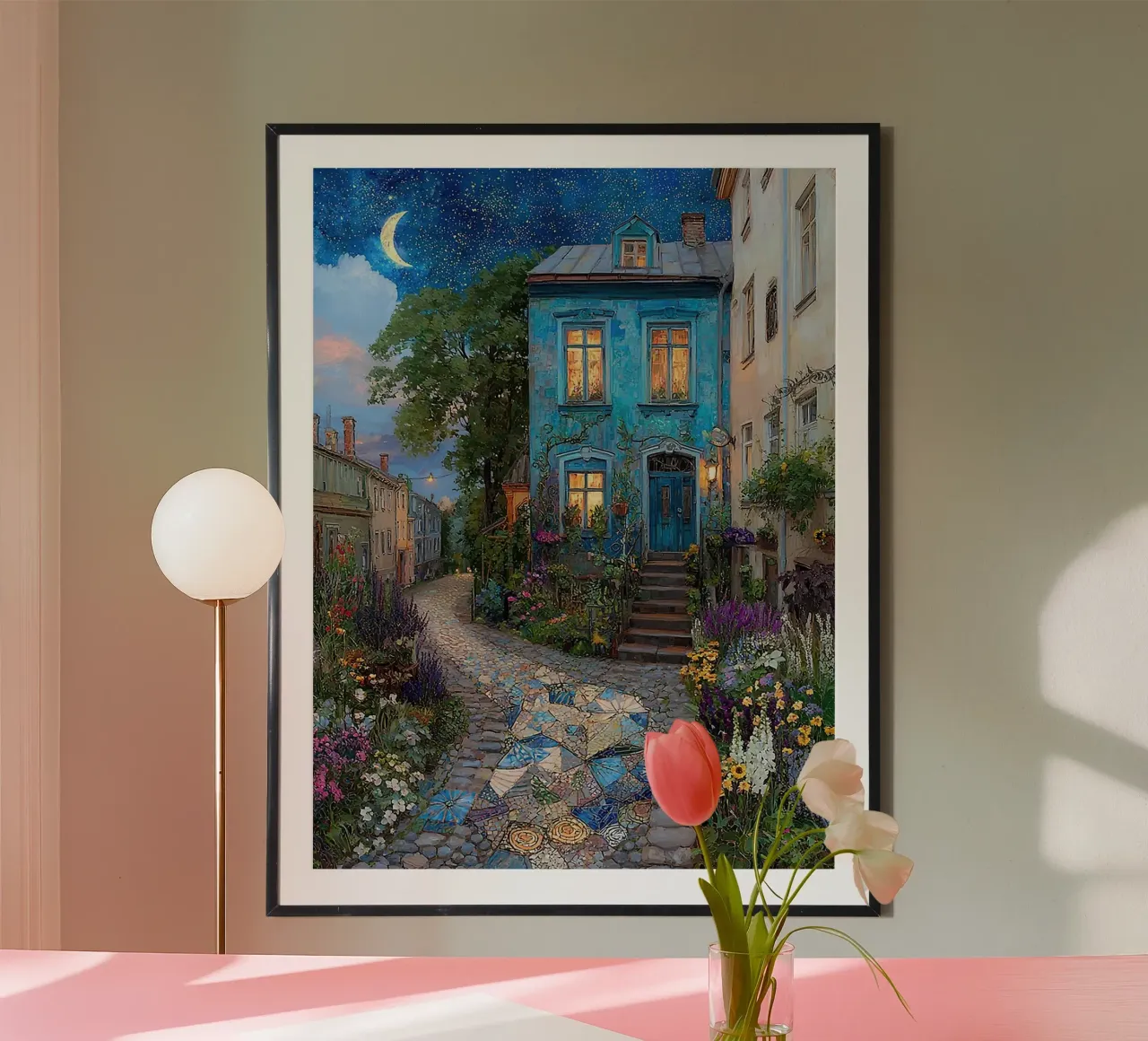 Night Illusions poster da Burk Smith