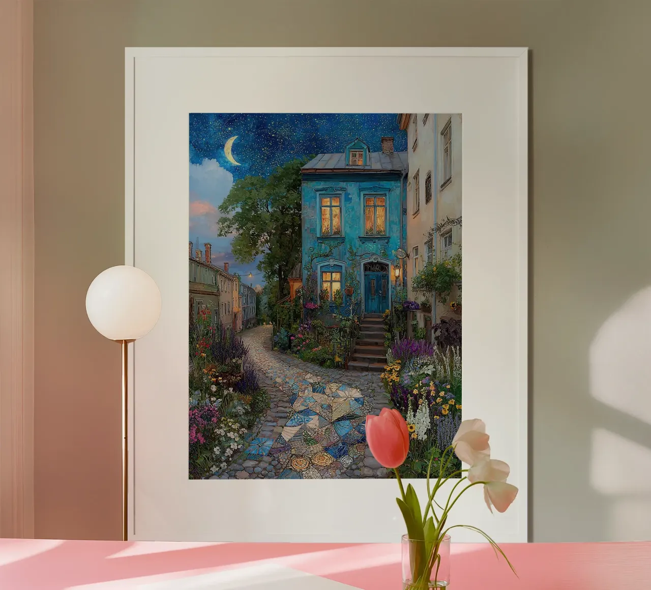 Night Illusions poster da Burk Smith