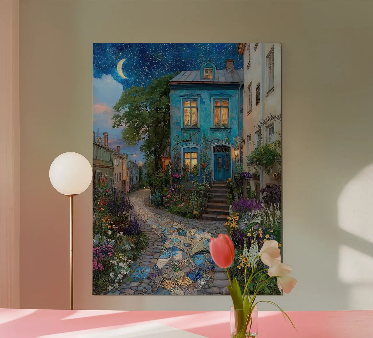 Night Illusions poster da Burk Smith