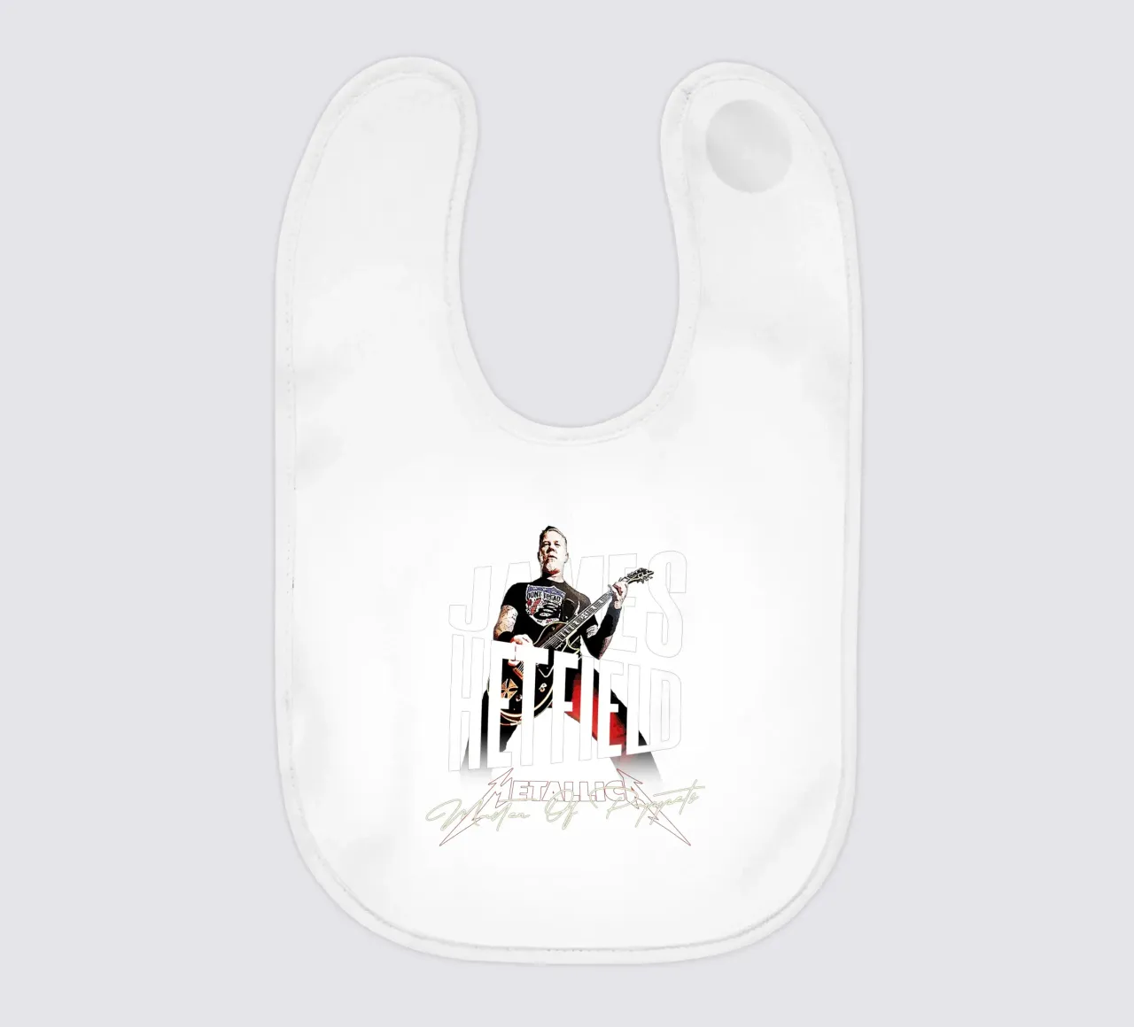 Master Of Puppets (James Hetfield) bavaglino da Gunawan Rb