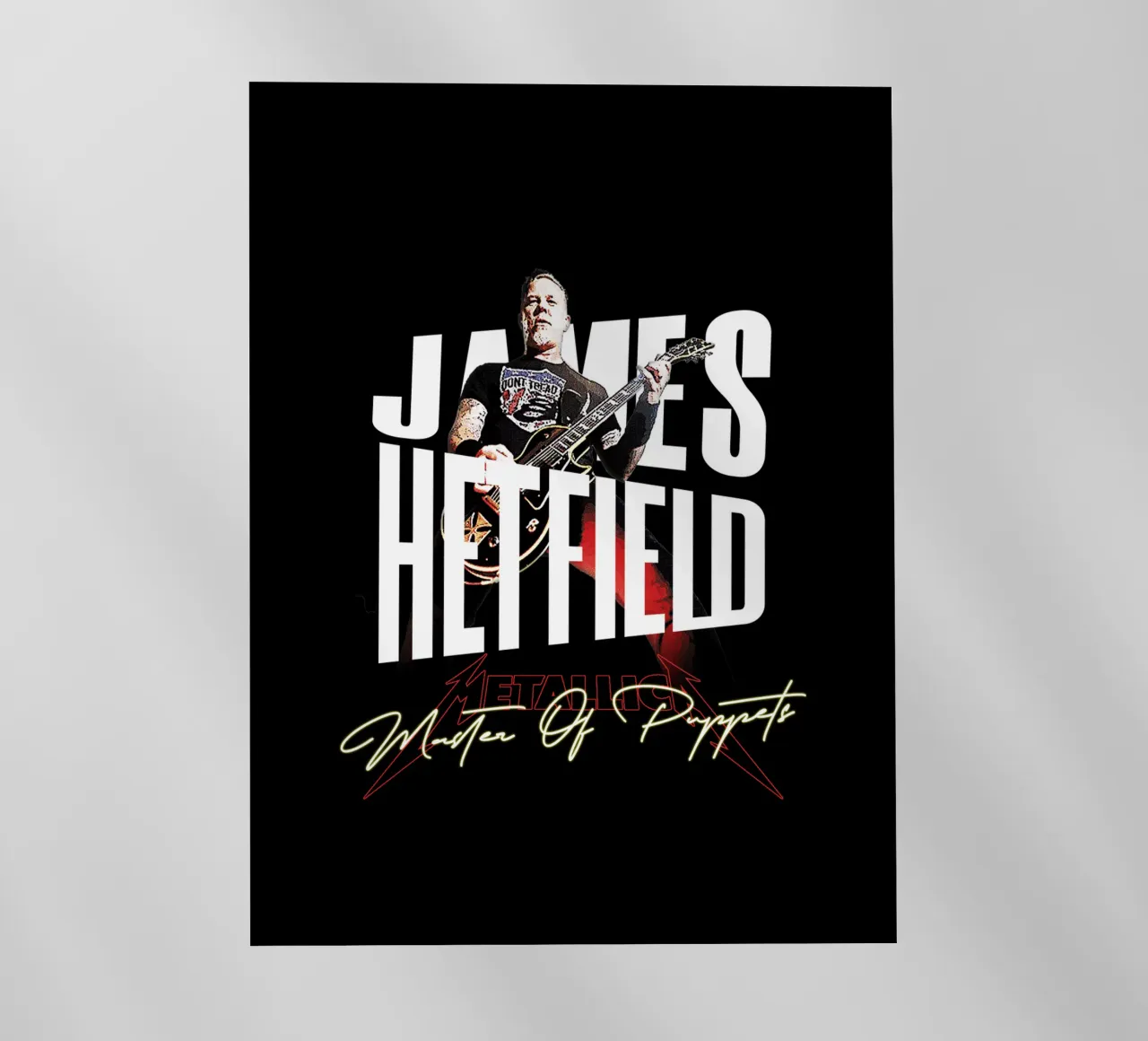 Master Of Puppets (James Hetfield) pellicola backlit da Gunawan Rb