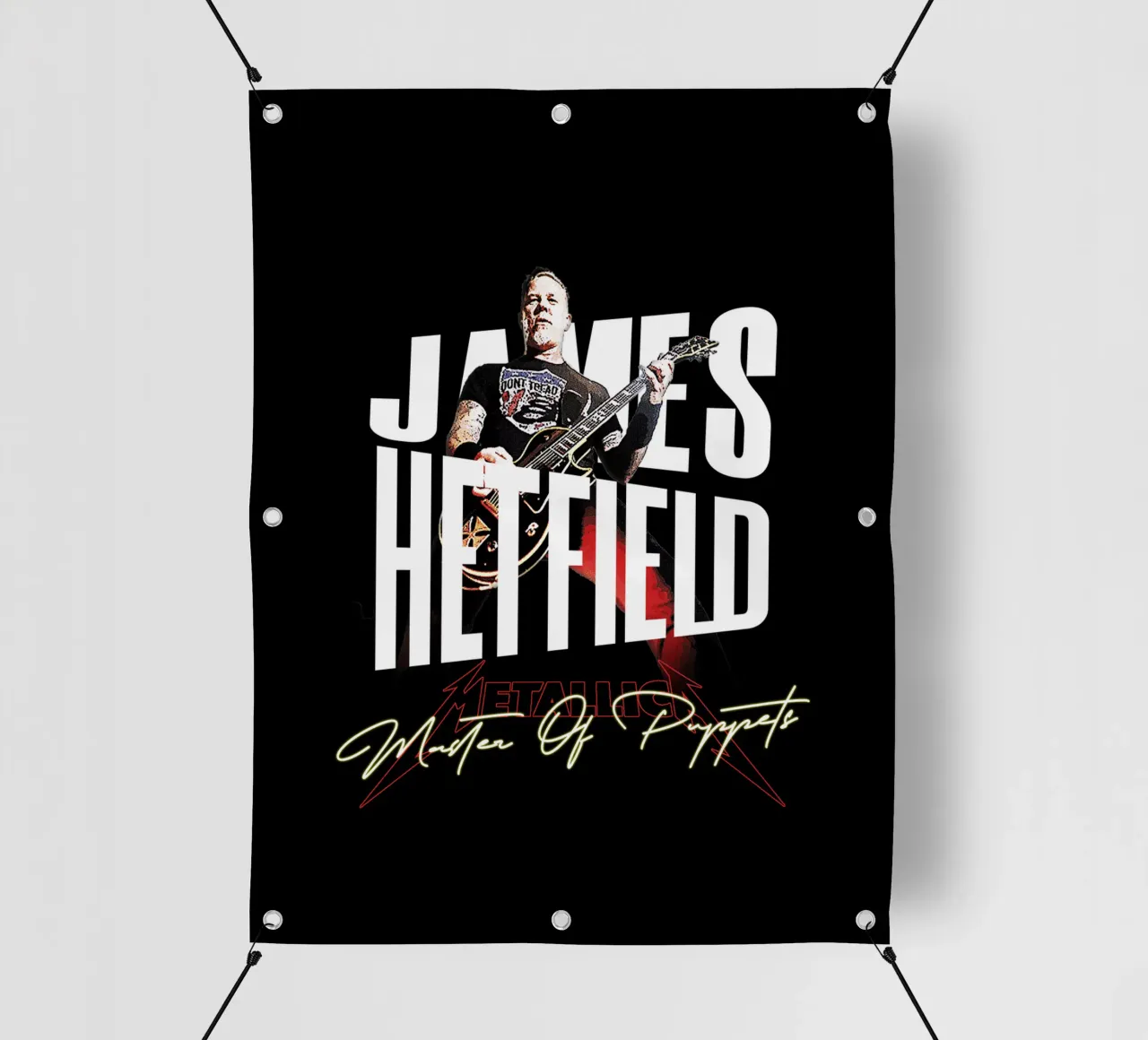 Master Of Puppets (James Hetfield) telo in pvc da Gunawan Rb