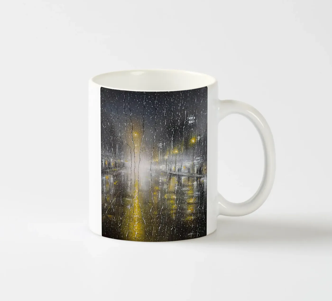 Twilight Over Tranquility tazza in ceramica da Burk Smith