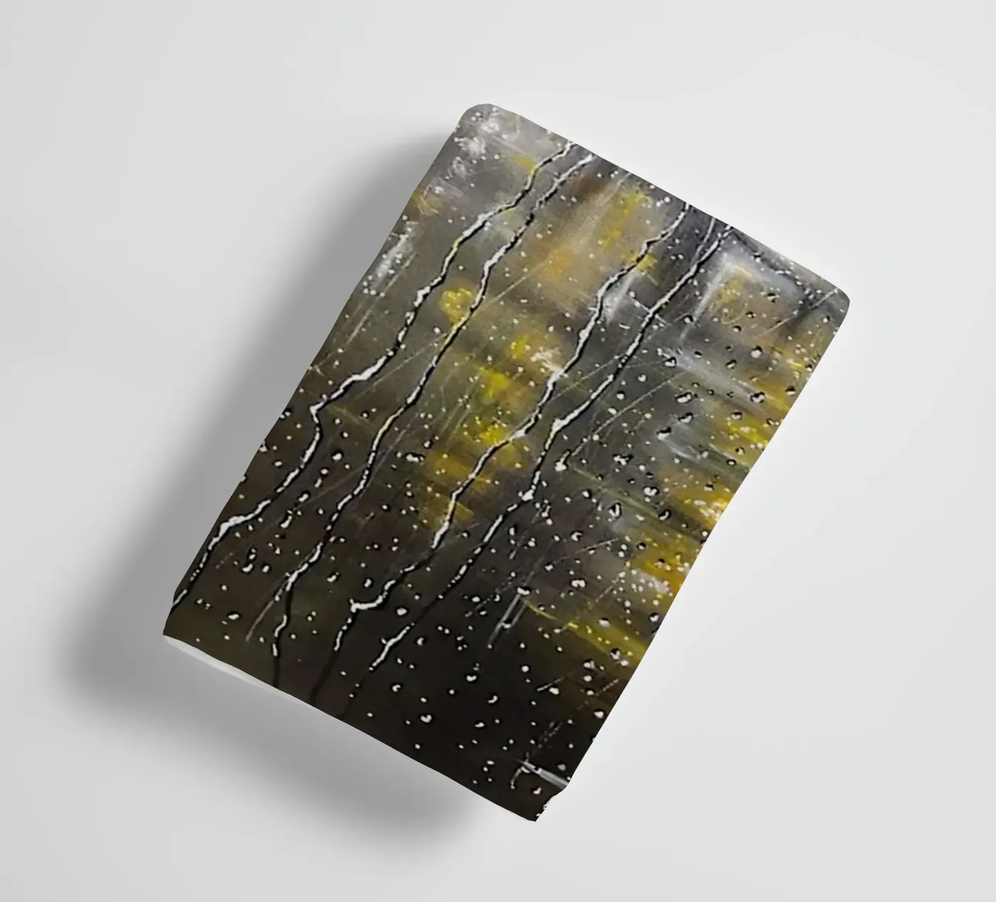 Twilight Over Tranquility towel by Burk Smith