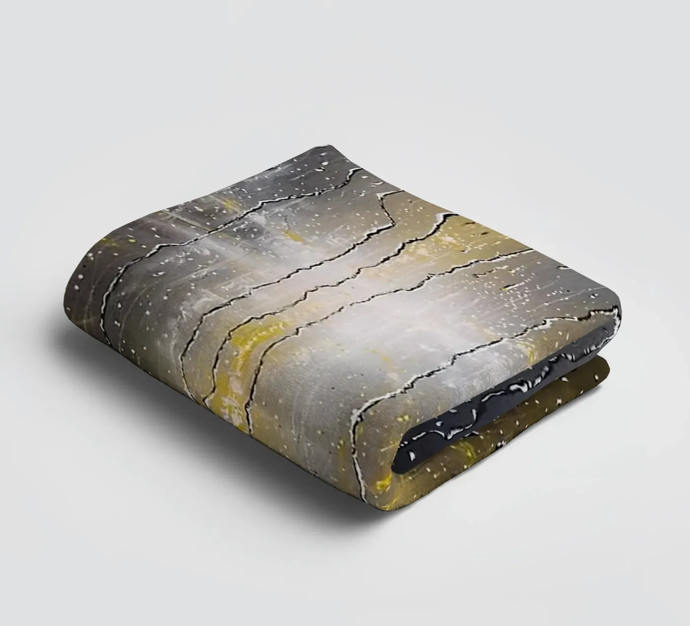 Twilight Over Tranquility towel by Burk Smith