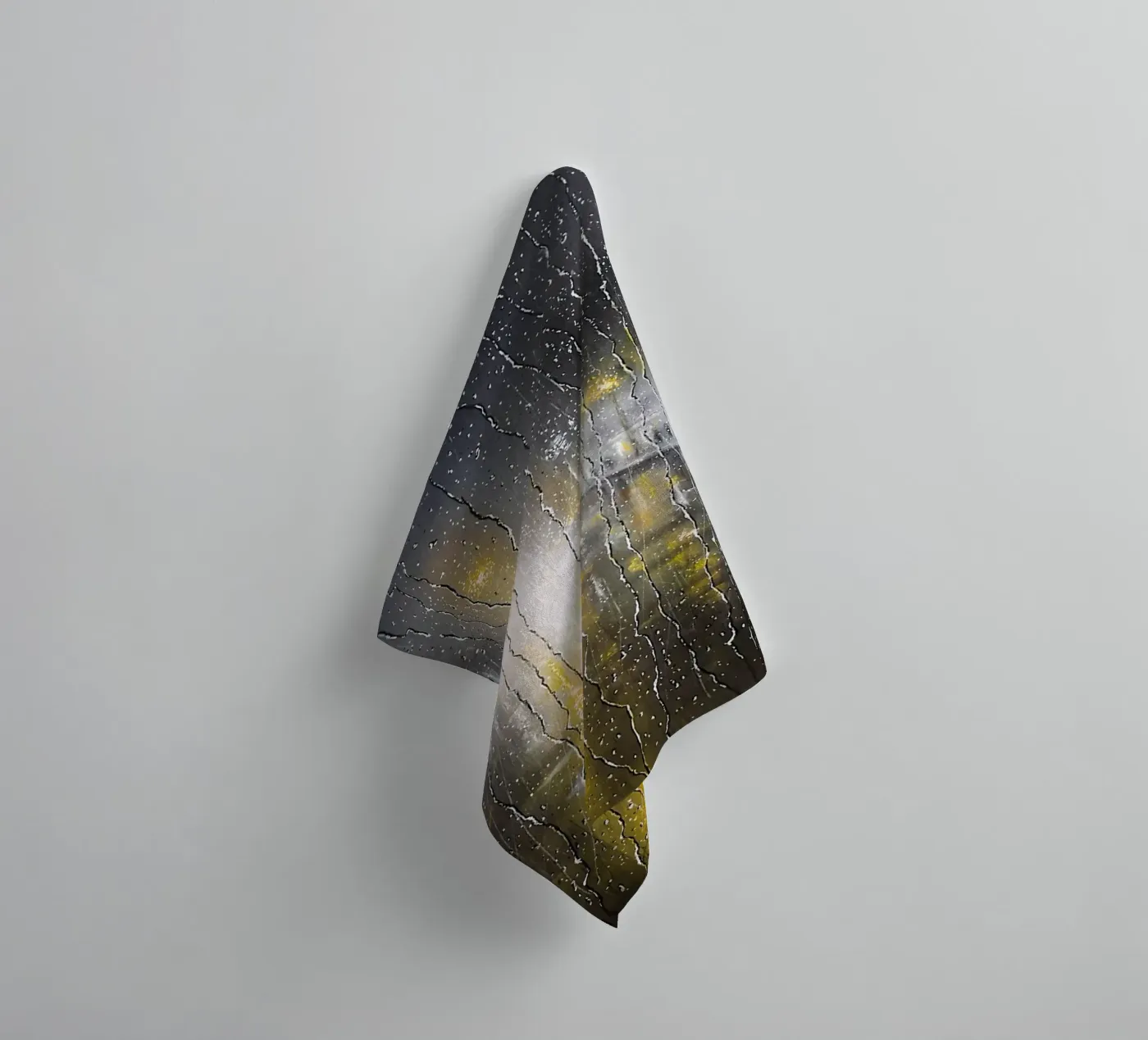 Twilight Over Tranquility towel by Burk Smith