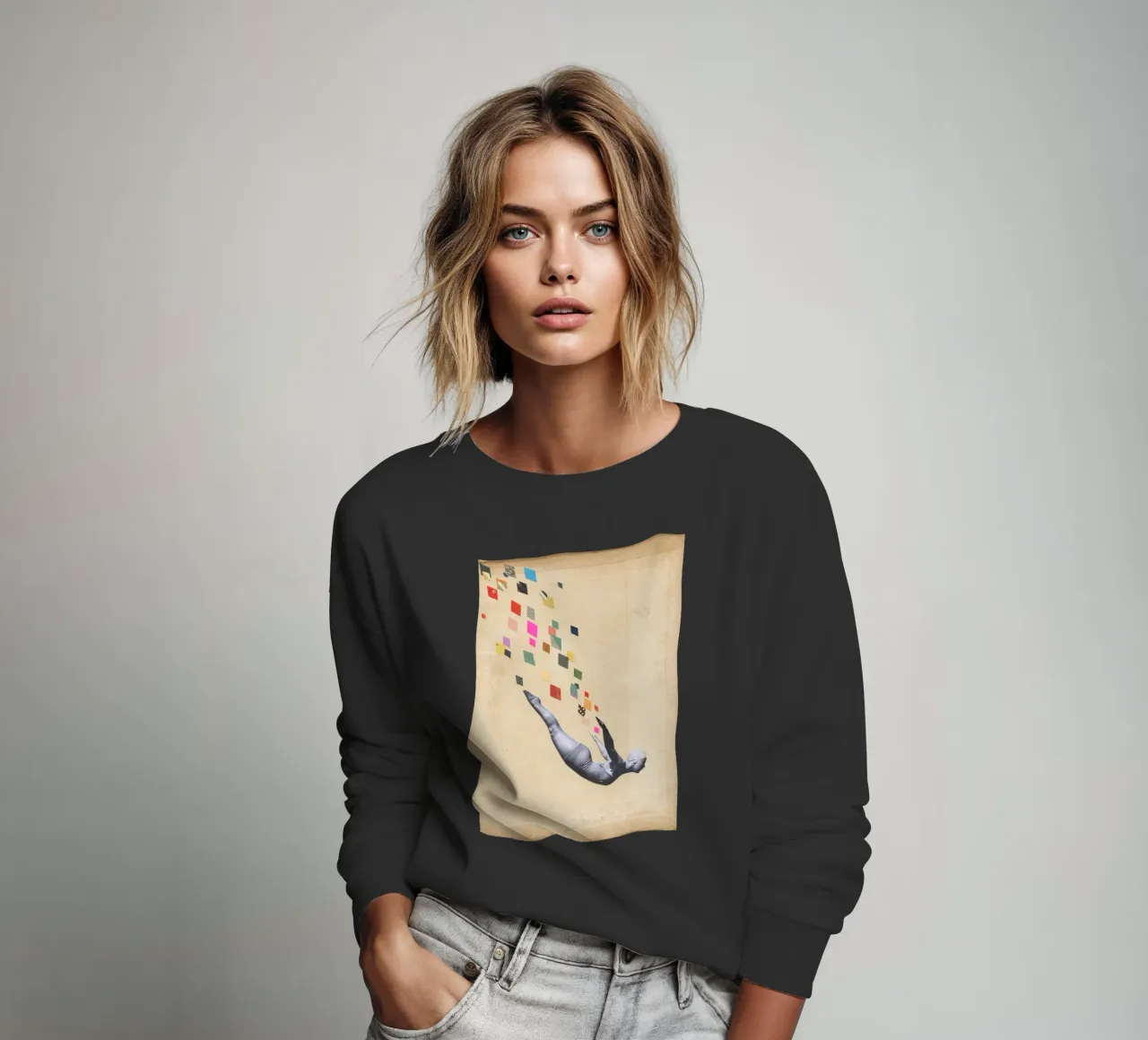 Cigno felpa da Cassia Beck Collage