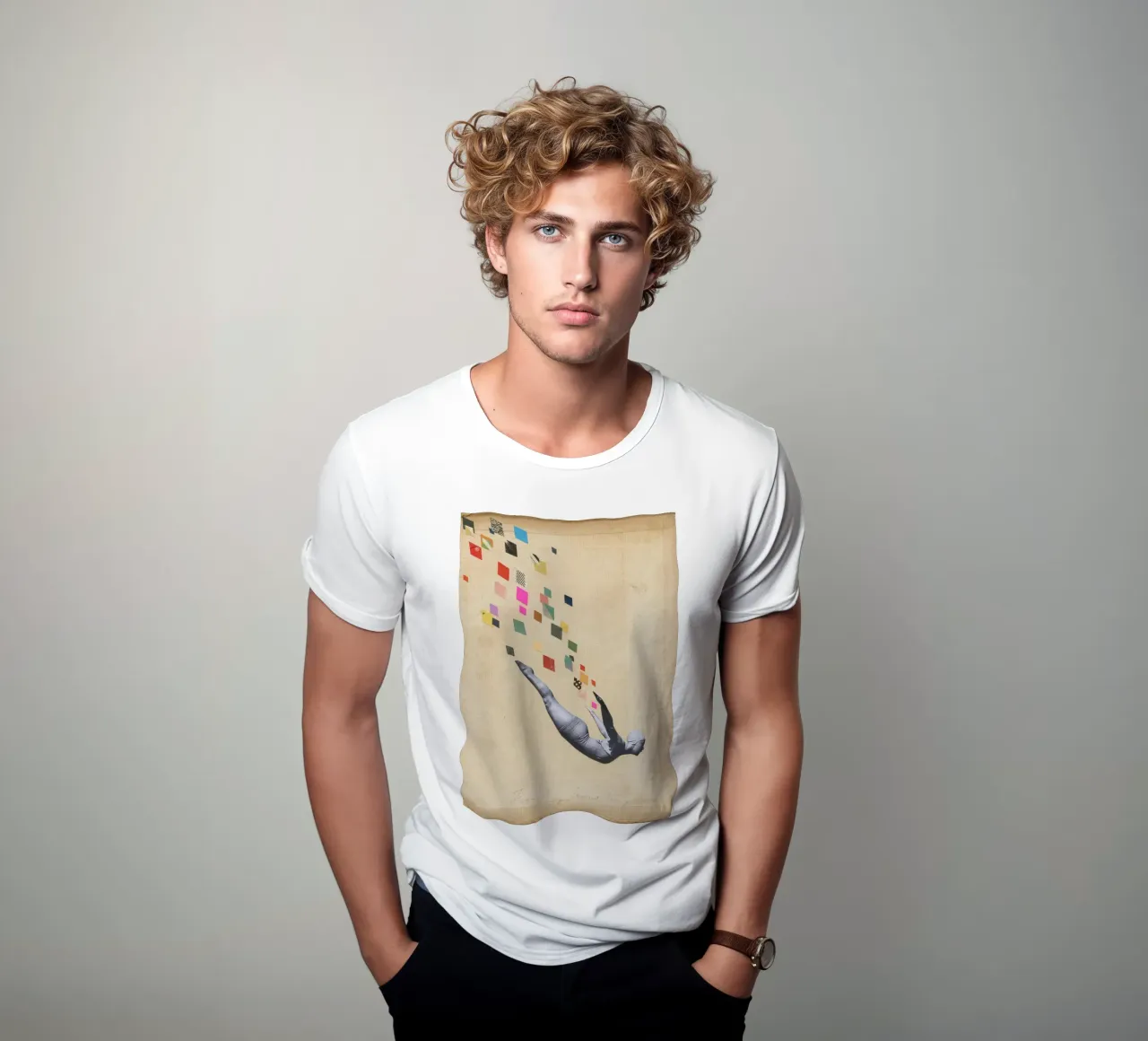 Cigno t-shirt da Cassia Beck Collage