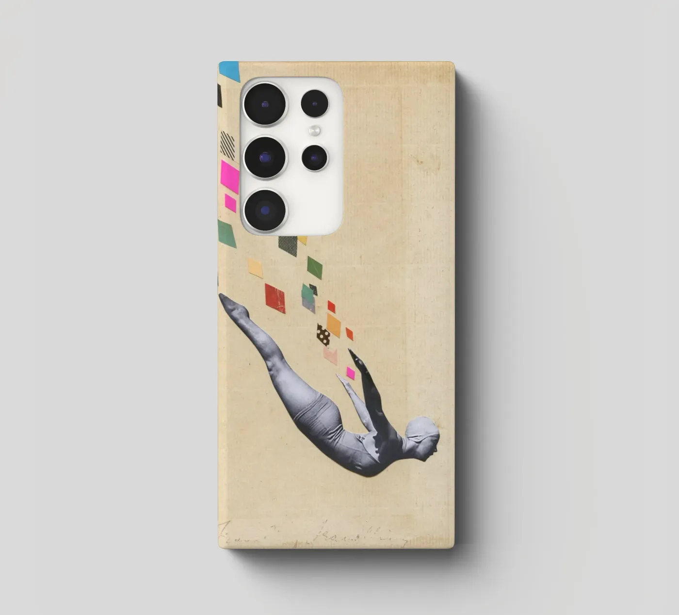 Cigno cover samsung da Cassia Beck Collage