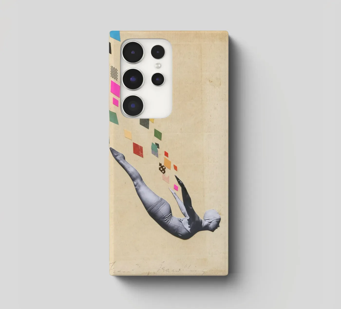 Swan cover samsung da Cassia Beck Collage