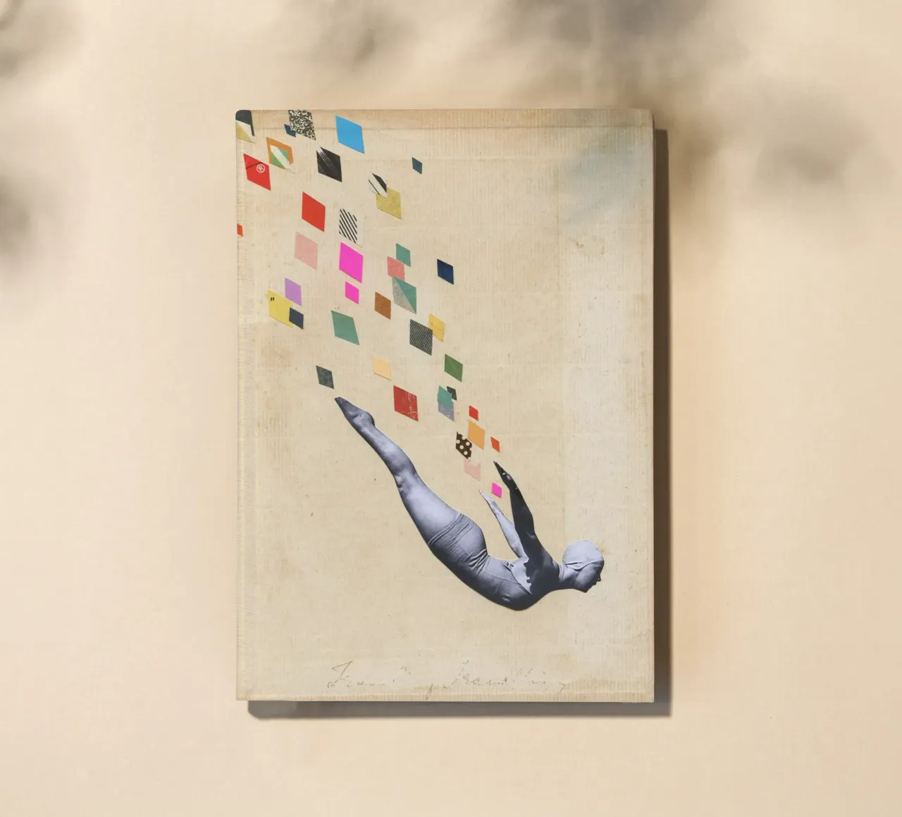 Cygne carnet de notes de Cassia Beck Collage