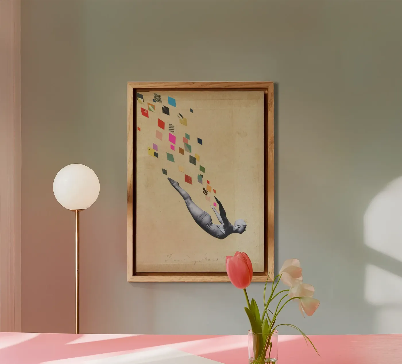 Cigno pannello forex da Cassia Beck Collage