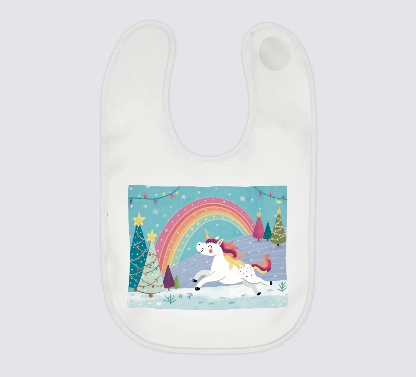 Winter Unicorn bavaglino da KP Design