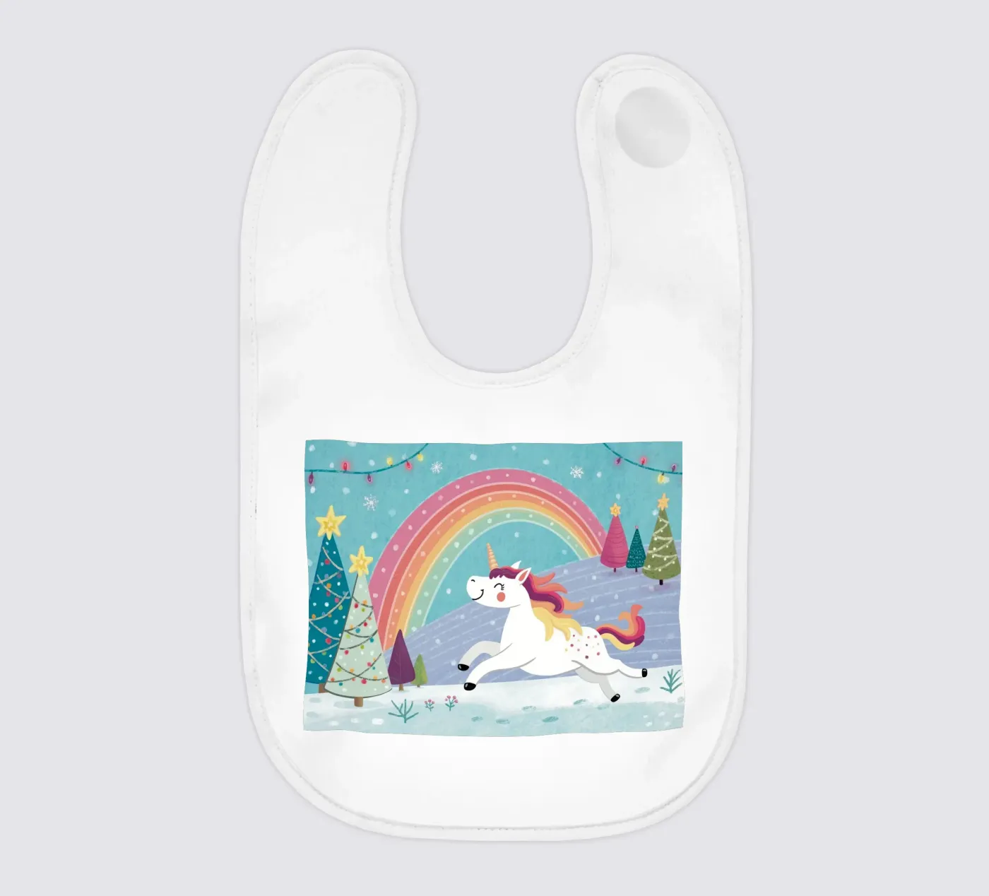 Winter Unicorn bavaglino da KP Design