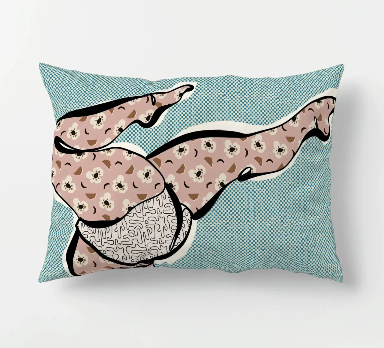 Pure Curves No 03 cuscino da treechild