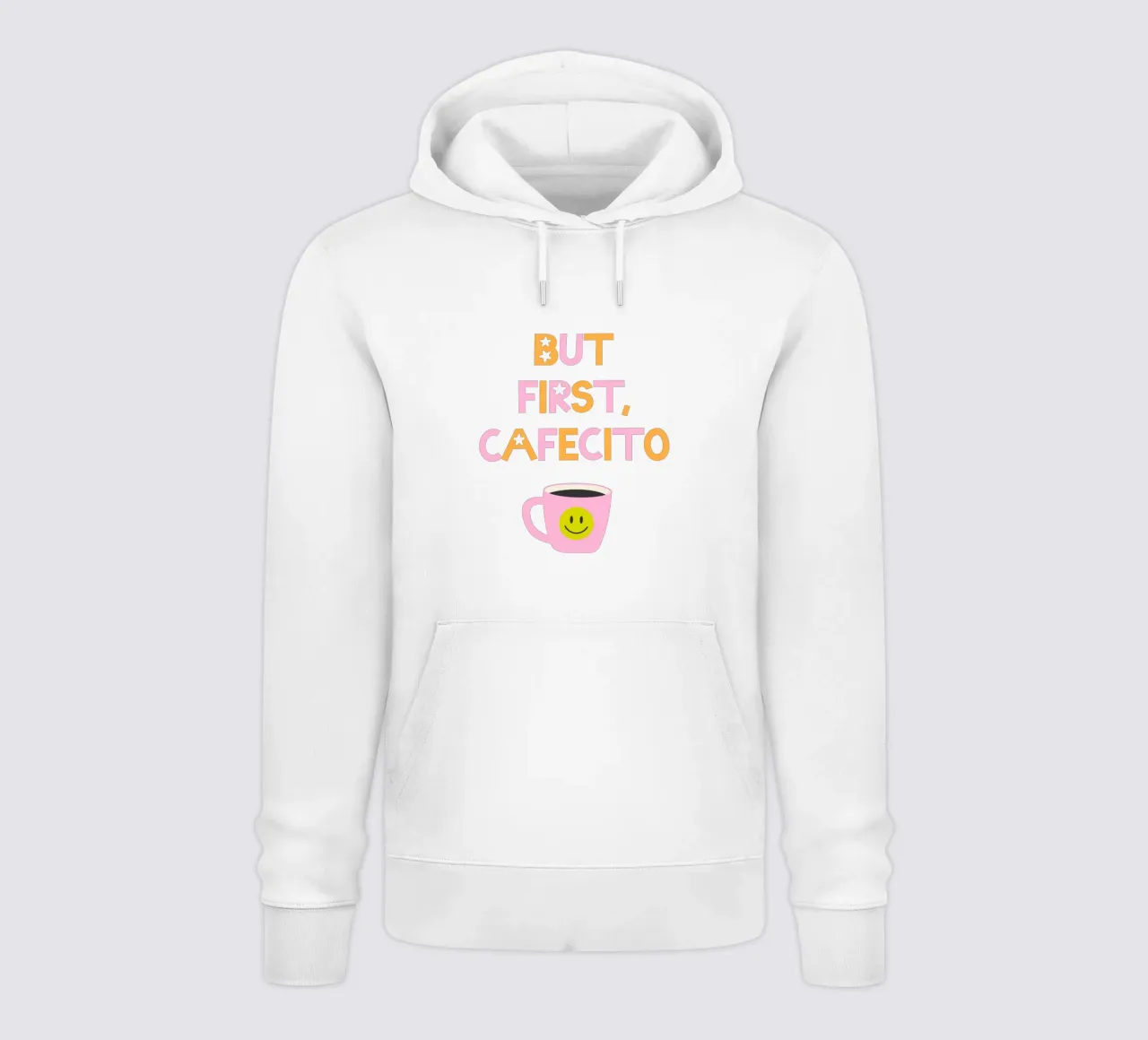 But first, Cafecito felpa con cappuccio da Roseberry Design