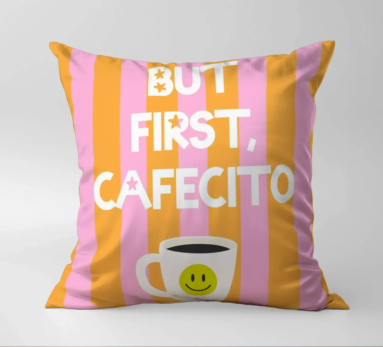 But first, Cafecito cuscino da Roseberry Design
