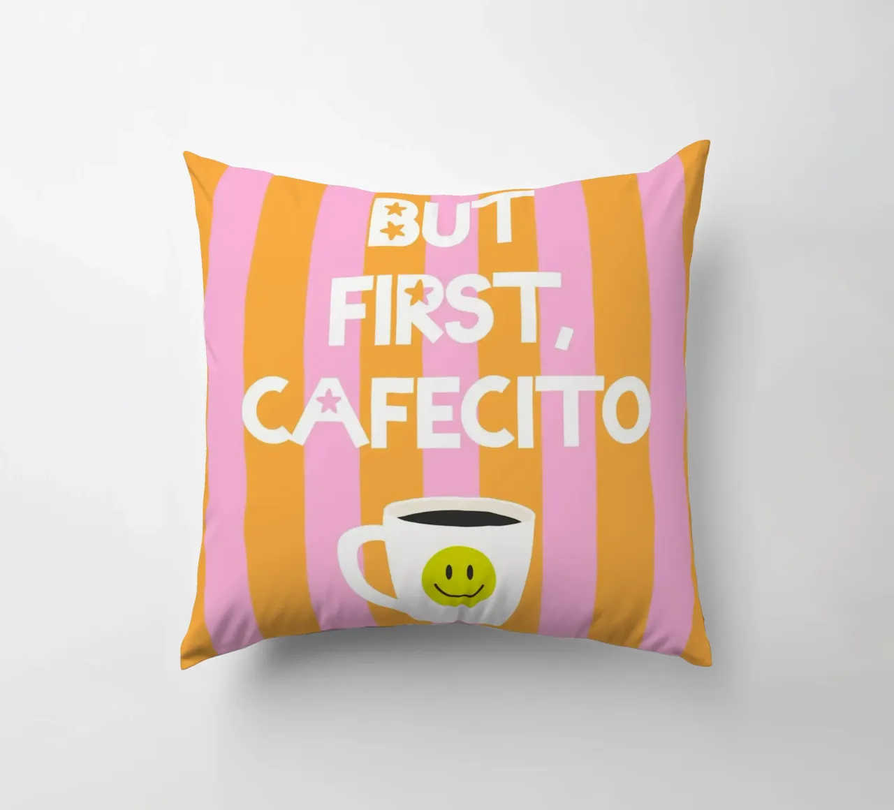 But first, Cafecito cuscino da Roseberry Design