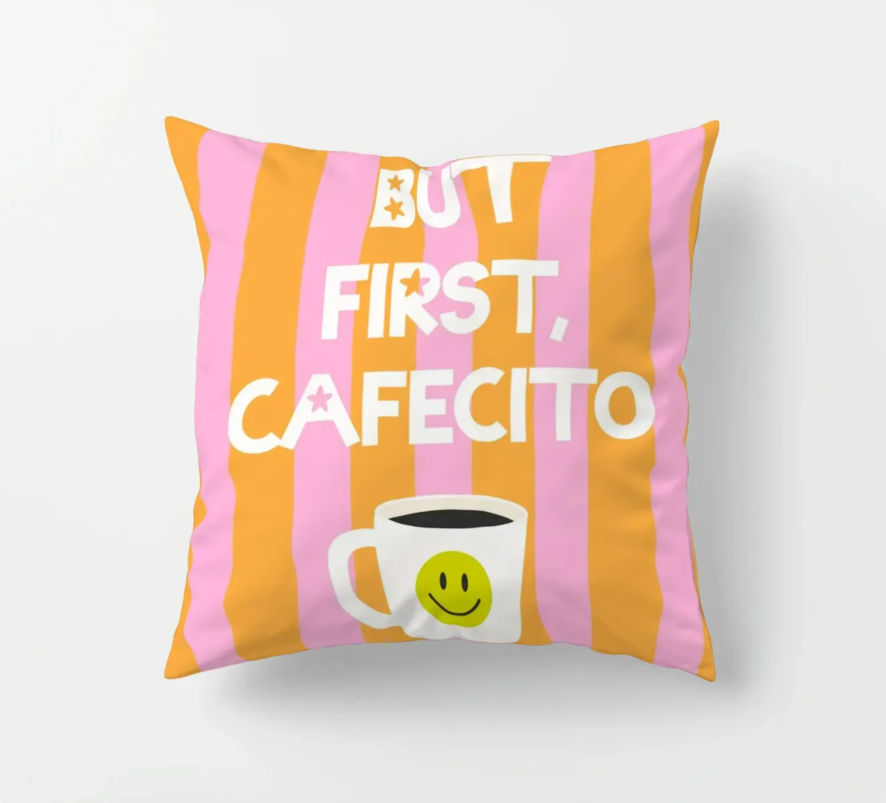 But first, Cafecito cuscino da Roseberry Design