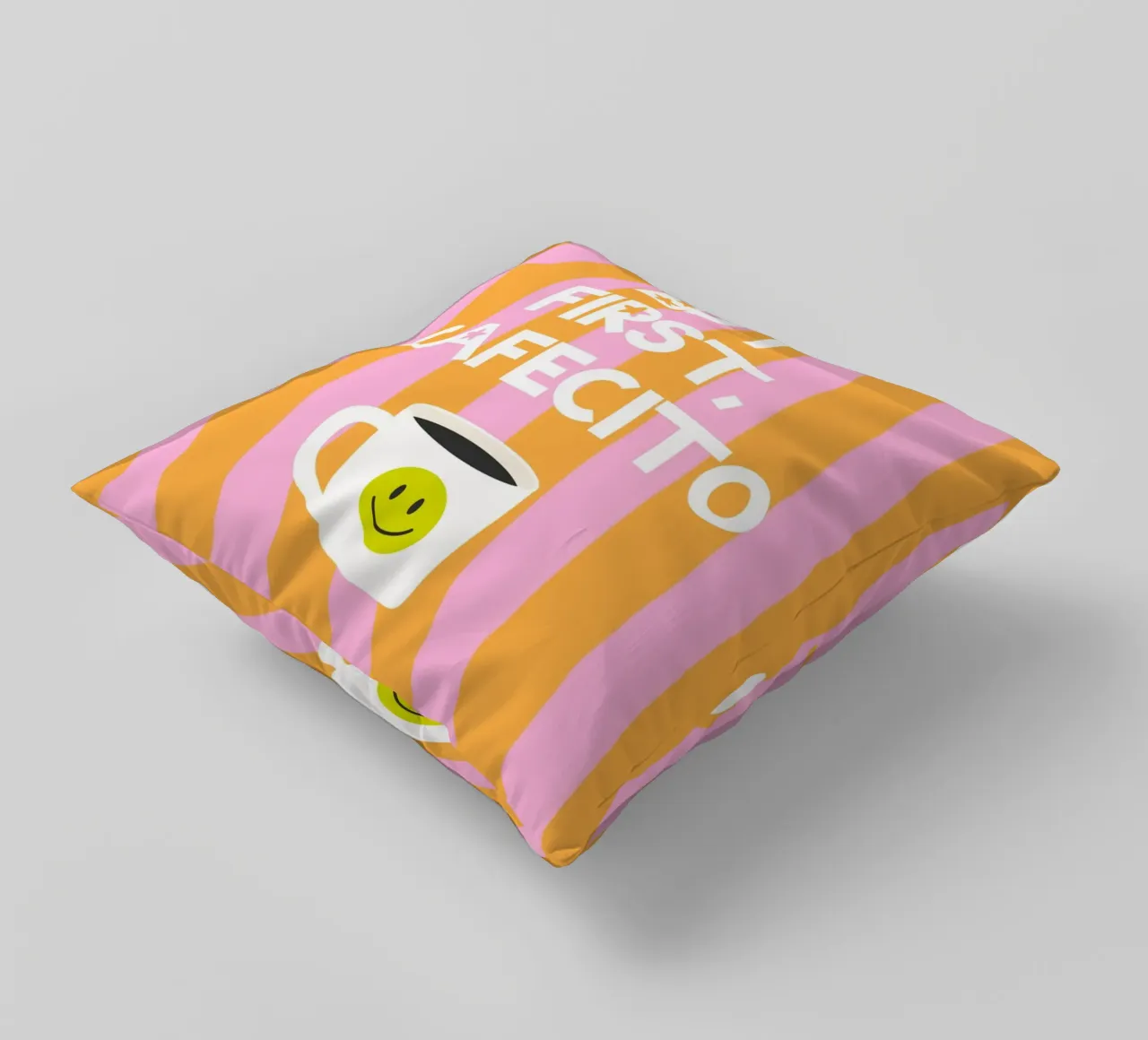 But first, Cafecito cuscino da Roseberry Design