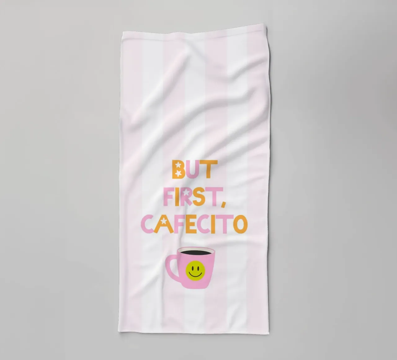 But first, Cafecito asciugamano da bagno da Roseberry Design