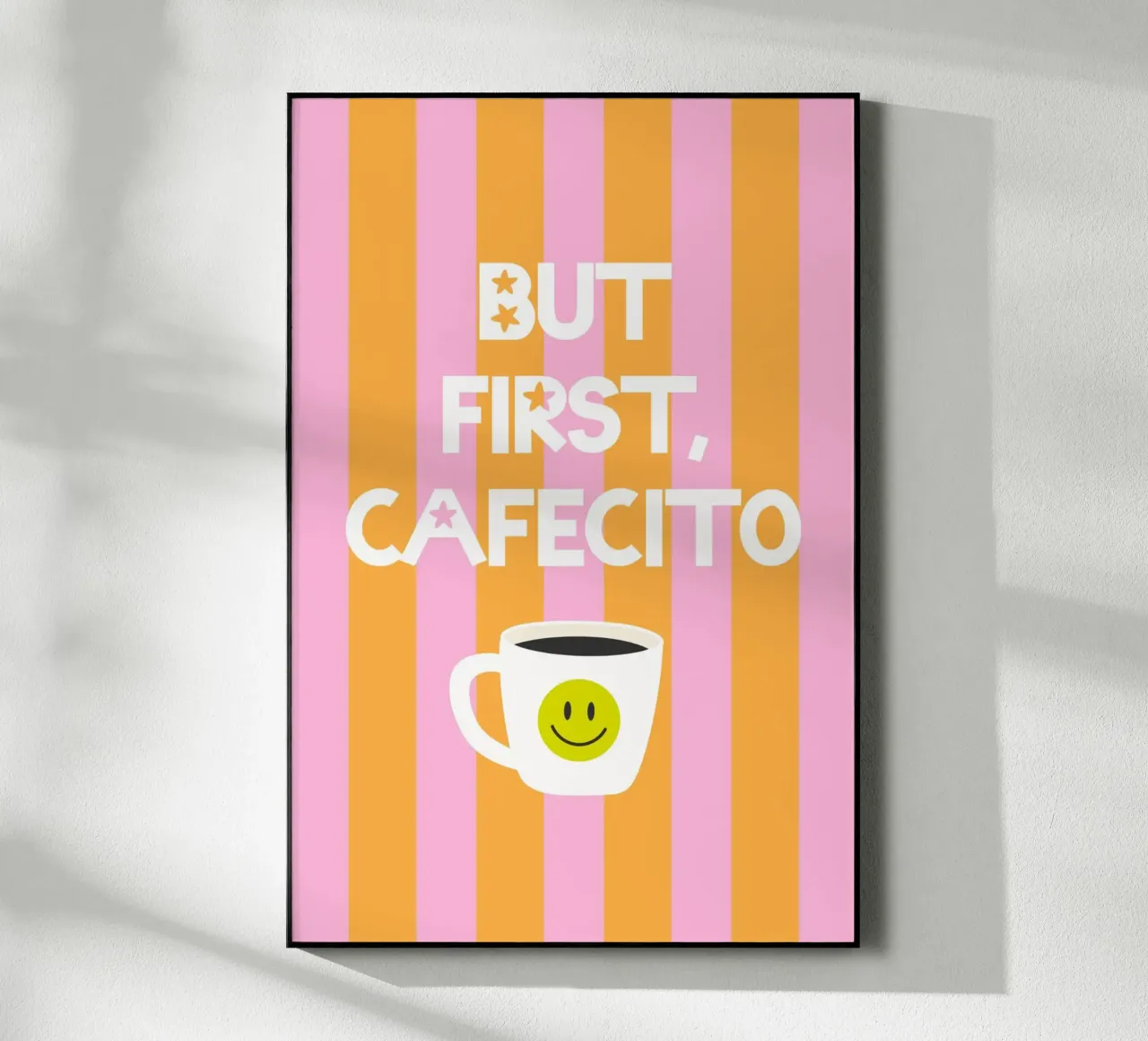 But first, Cafecito plexiglass da Roseberry Design