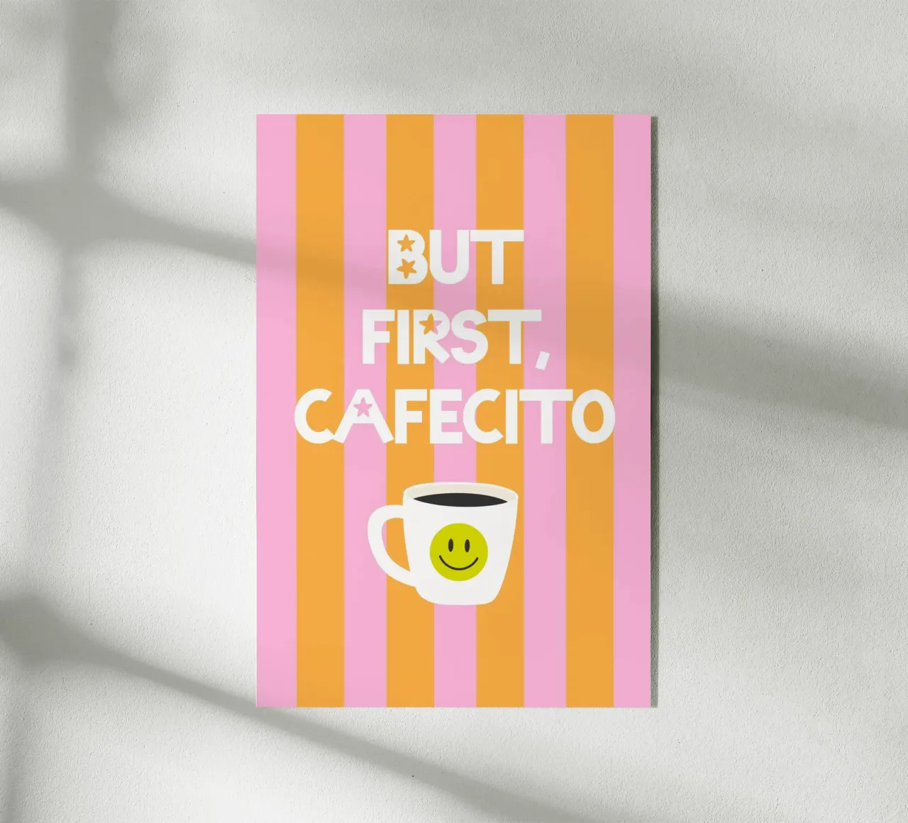 But first, Cafecito plexiglass da Roseberry Design