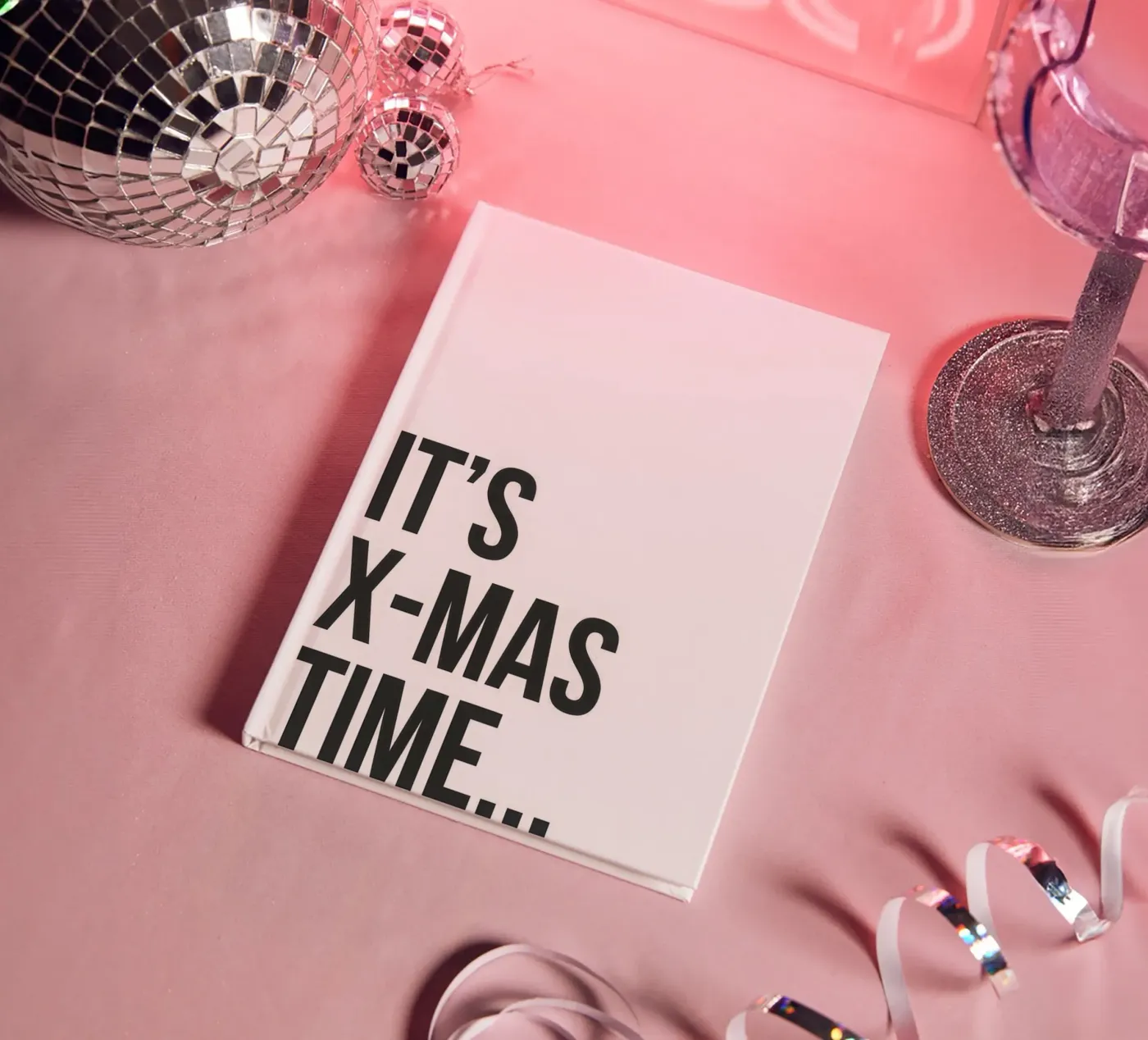 It's X-Mas Time notitieboek van WORD & WONDER