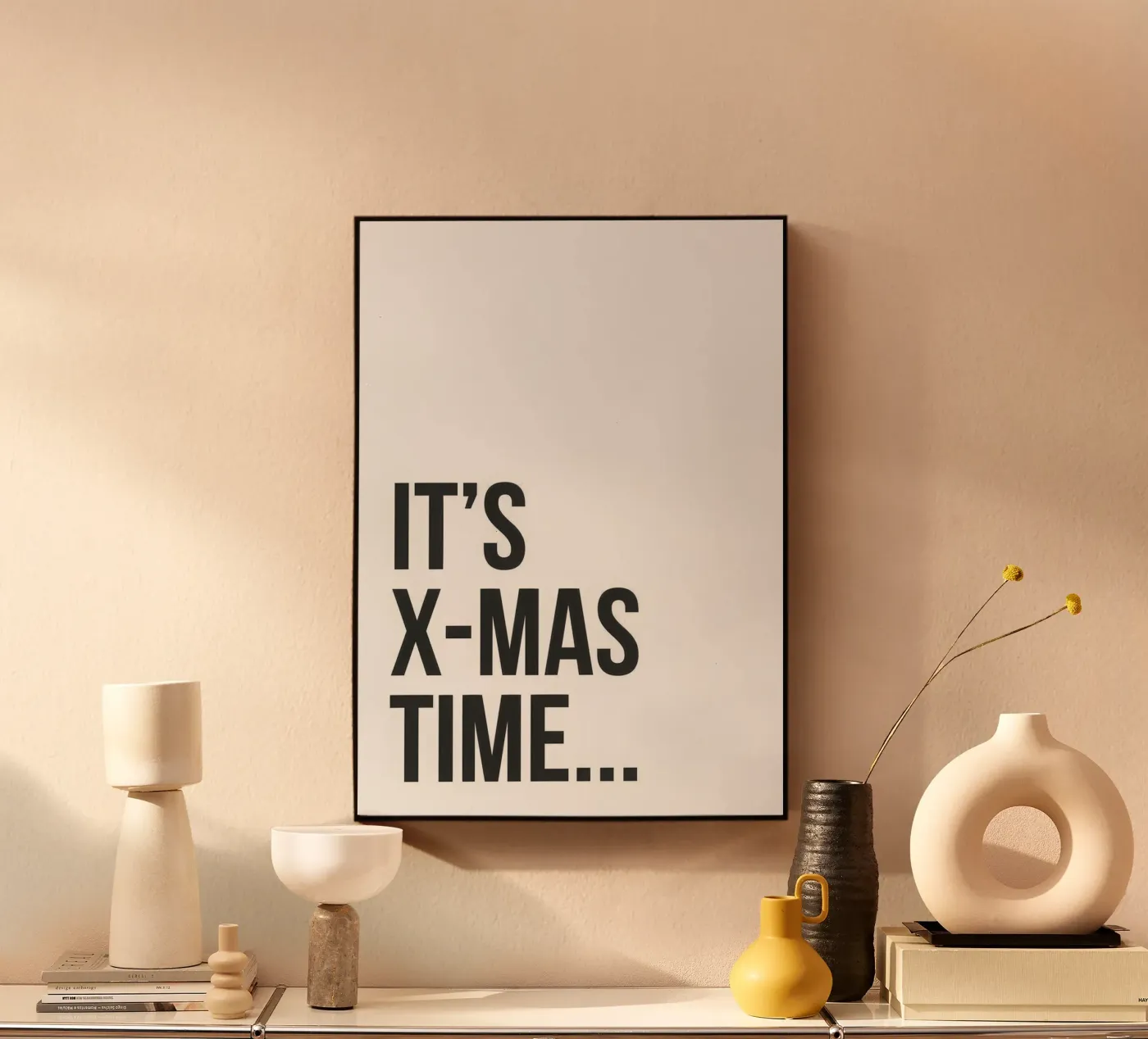 It's X-Mas Time plexiglass da WORD & WONDER