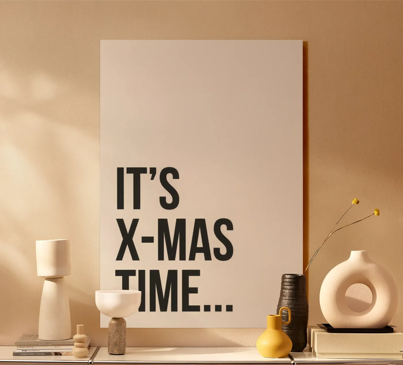 It's X-Mas Time plexiglass da WORD & WONDER