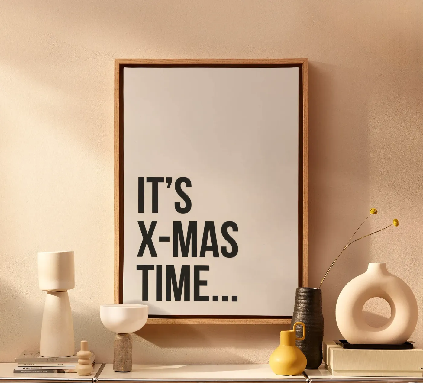 It's X-Mas Time canvas van WORD & WONDER
