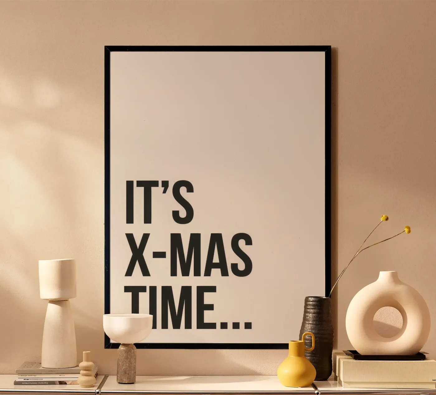 It's X-Mas Time poster da WORD & WONDER