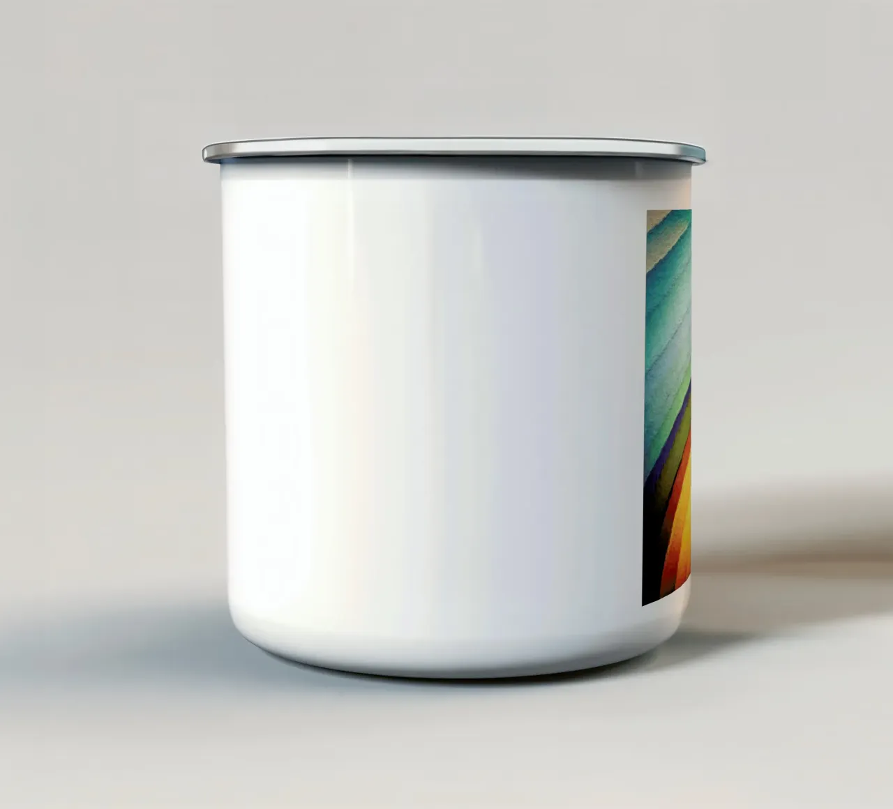 Earth tazza in smalto da In Full Color