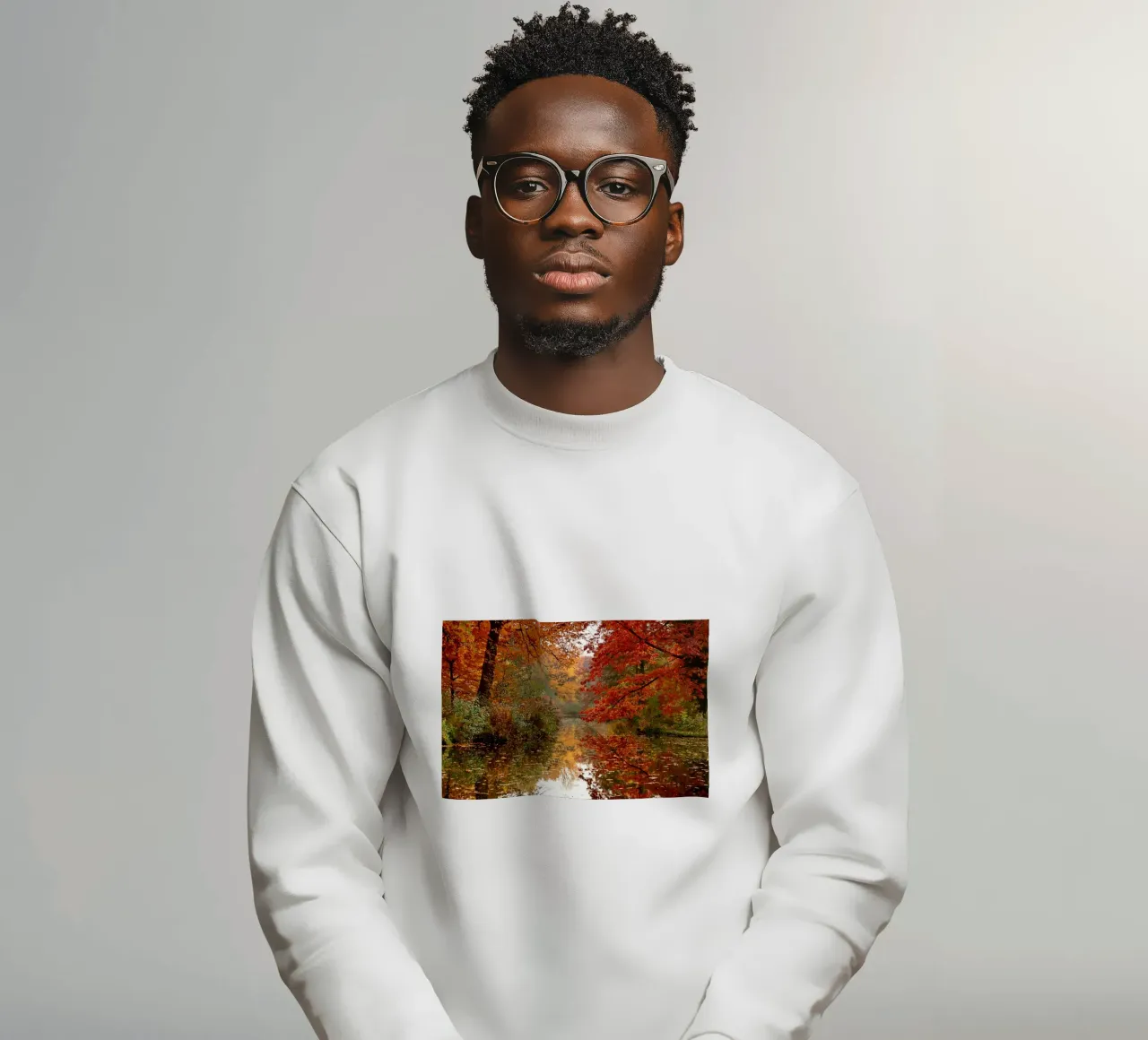 Autumn in the park sweatshirt by Atteloi