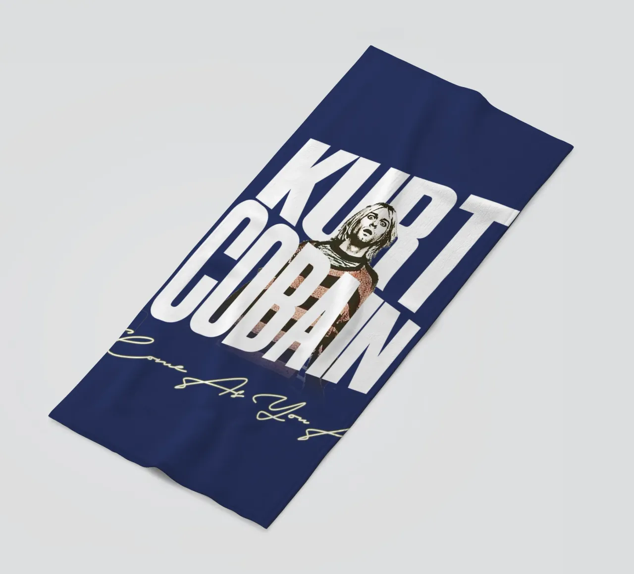 Kurt Cobain - Vieni come sei telo mare da Gunawan Rb