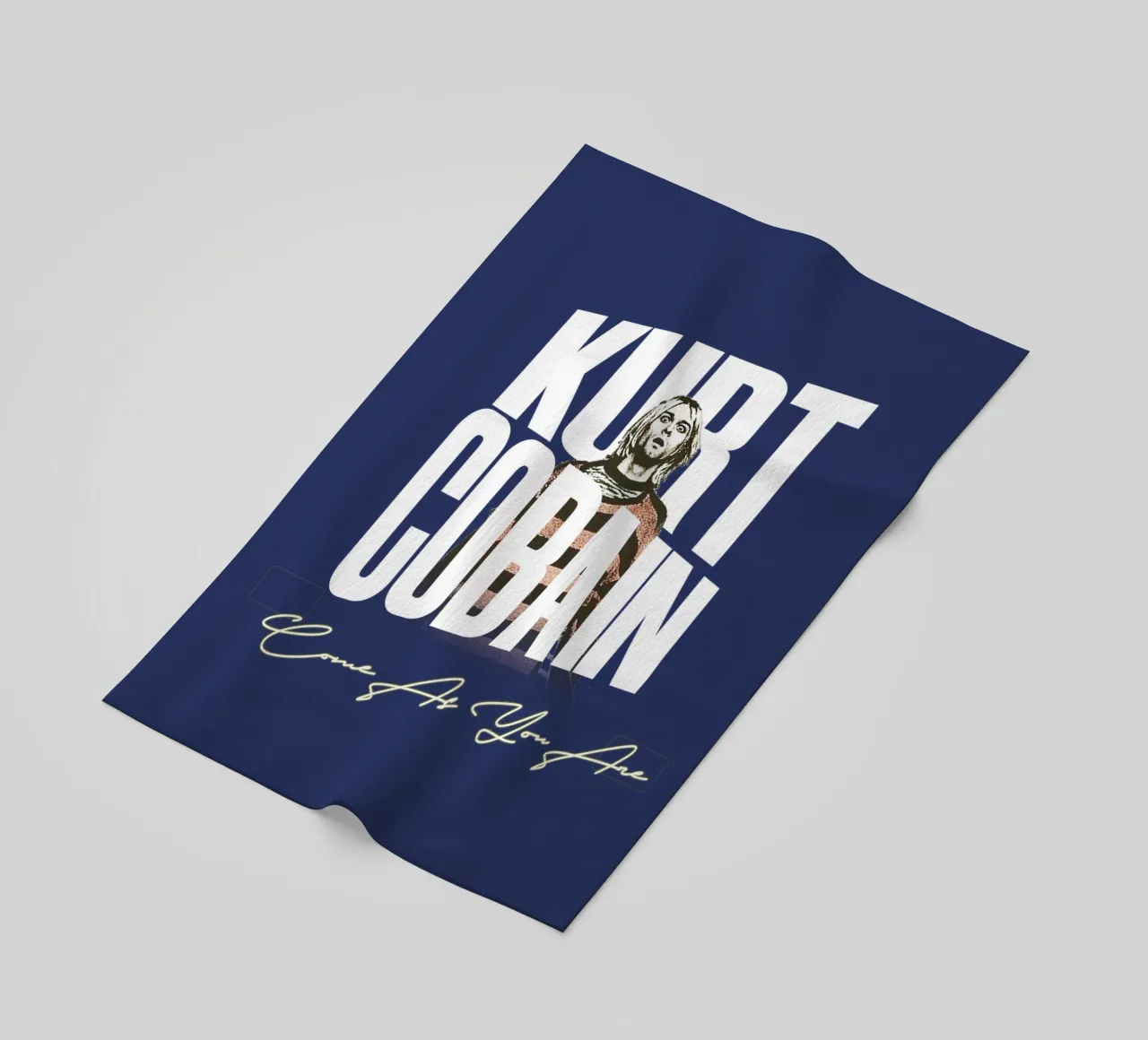 Kurt Cobain - Vieni come sei telo mare da Gunawan Rb