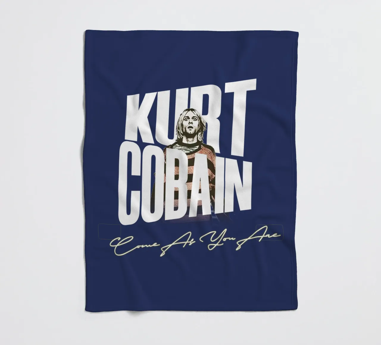 Kurt Cobain - Vieni come sei coperta in pile da Gunawan Rb