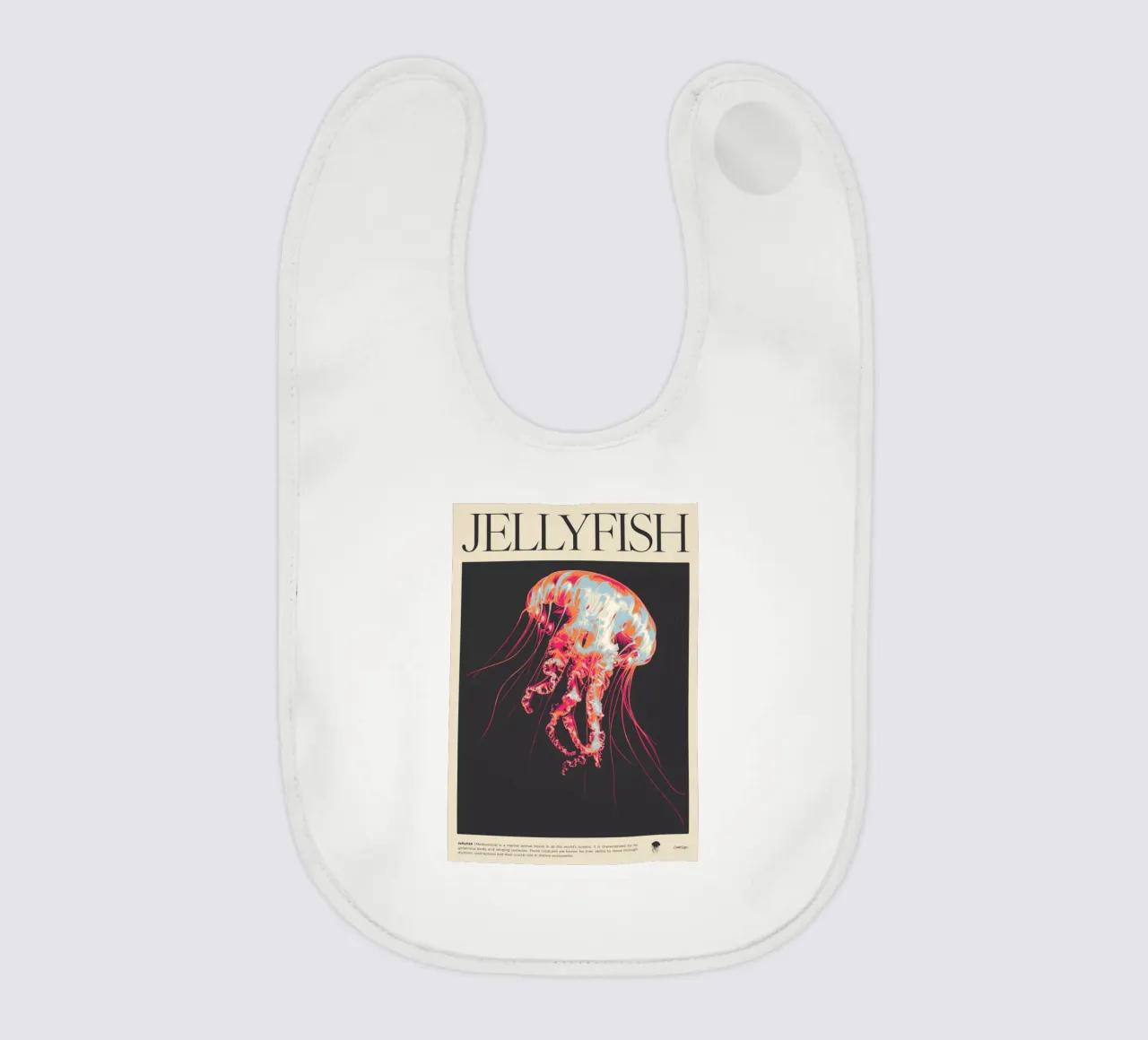 JELLYFISH baby bib by Cranio Dsgn